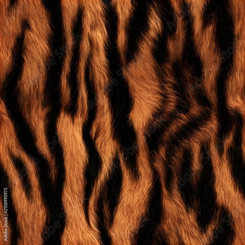 Seamless tiger stripe print only, rich burnt orange, caramel and deep black organic stripes, authentic irregular markings.