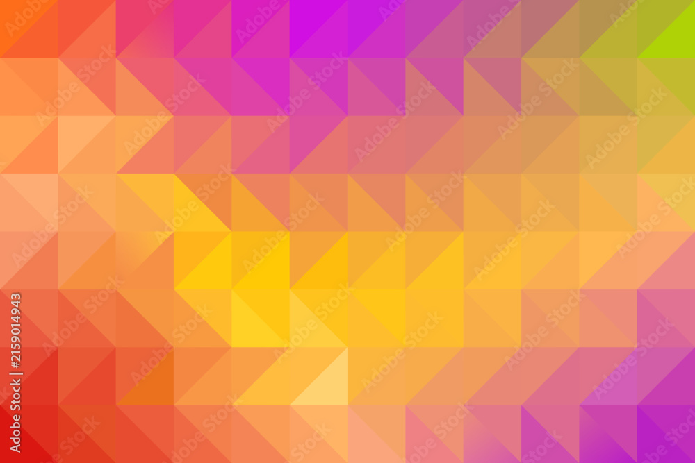Obraz premium abstract geometric background, abstract low poly triangle background - colorful geometric polygon pattern