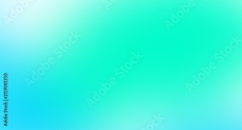 Cyan Mint Green Gradient Background with Fresh Soft Glow