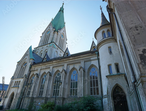 Photography Historische Domkirche in Kristiansand in Norwegen - Domkirken Norway