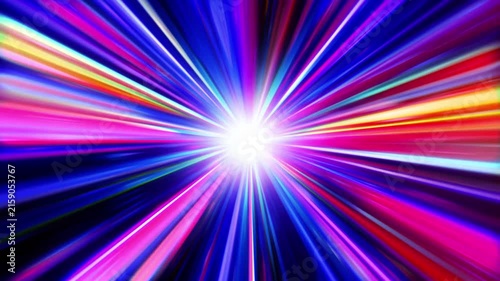 Concentration Lines and Laser Beam Background Video