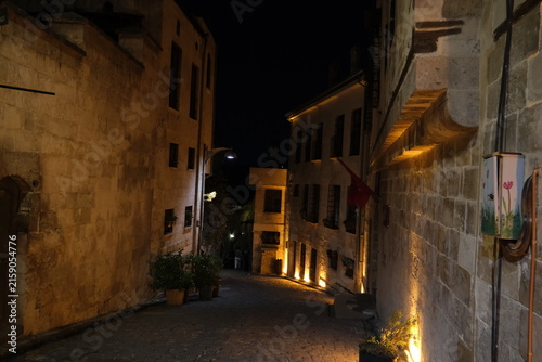 фотографія narrow street in the old town
