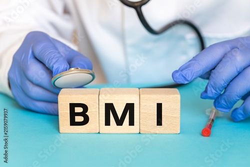 Cuadro en lienzo BMI symbol