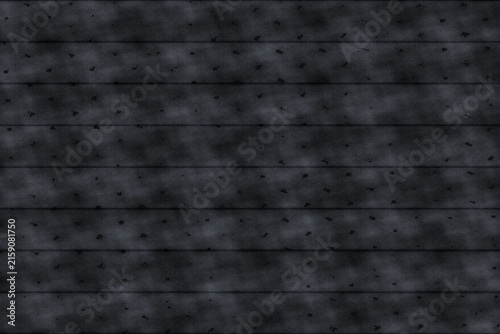 Dark black wooden wall texture with horizontal planks