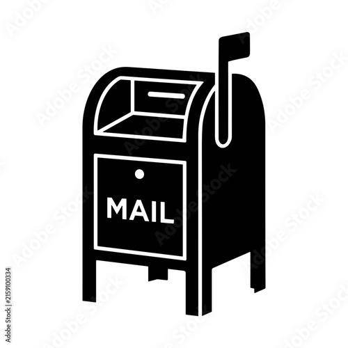 mailbox vector illustration
