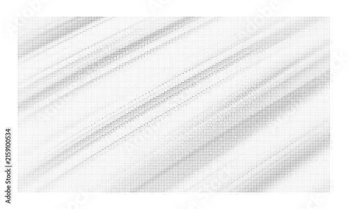 Abstract halftone background pattern with diagonal lines of small squares