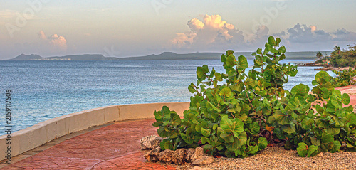 Caribbean Sunrise , sunset off coast Bonaire