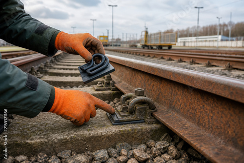 Rail Fastener Inspection for Railway Track Maintenance