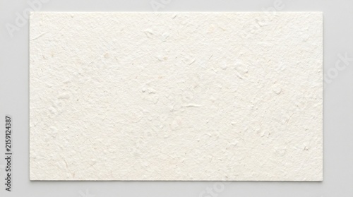 Handmade Paper Texture Blank Cardboard Sheet Resting on Flat Surface for Stationery Mockup and Organic Craft Design Background