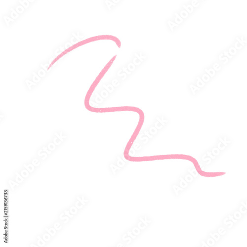 red ribbon isolated on white