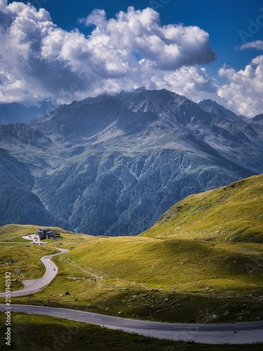 Grossglockner High Alpine Road mountain view in Austria