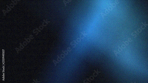 Dark woven fabric texture background featuring vibrant blue light effect for modern digital displays