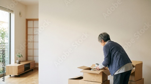 高齢者が自宅を片付ける生前整理と終活
