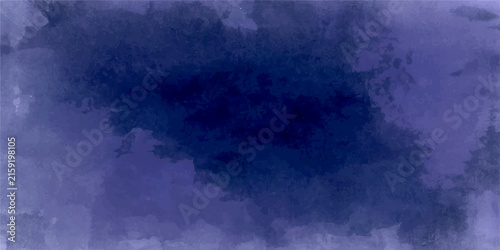 Принти на полотні Abstracted Gloom melancholic abstract representation evoking a sense of profound sadness and introspection with deep indigo hues bleeding into lighter ethereal blues