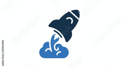 Minimalist rocket launching from a cloud