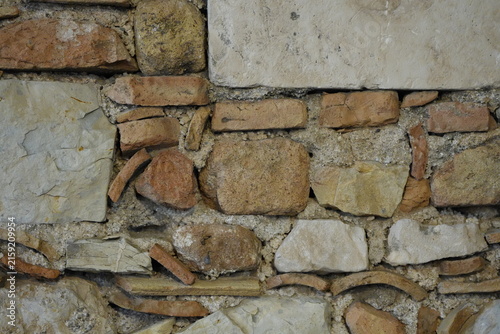 Abstract brick stone wall background