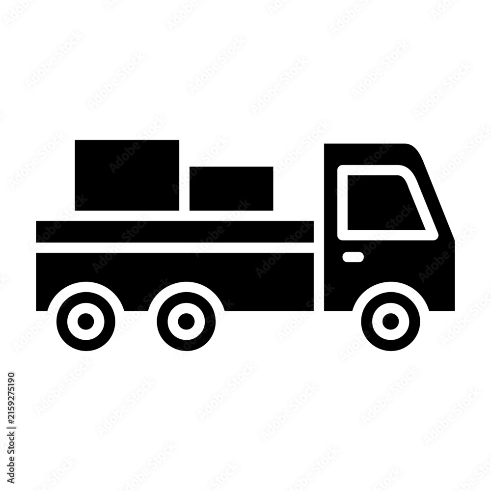 Fototapeta premium Pickup Truck Icon