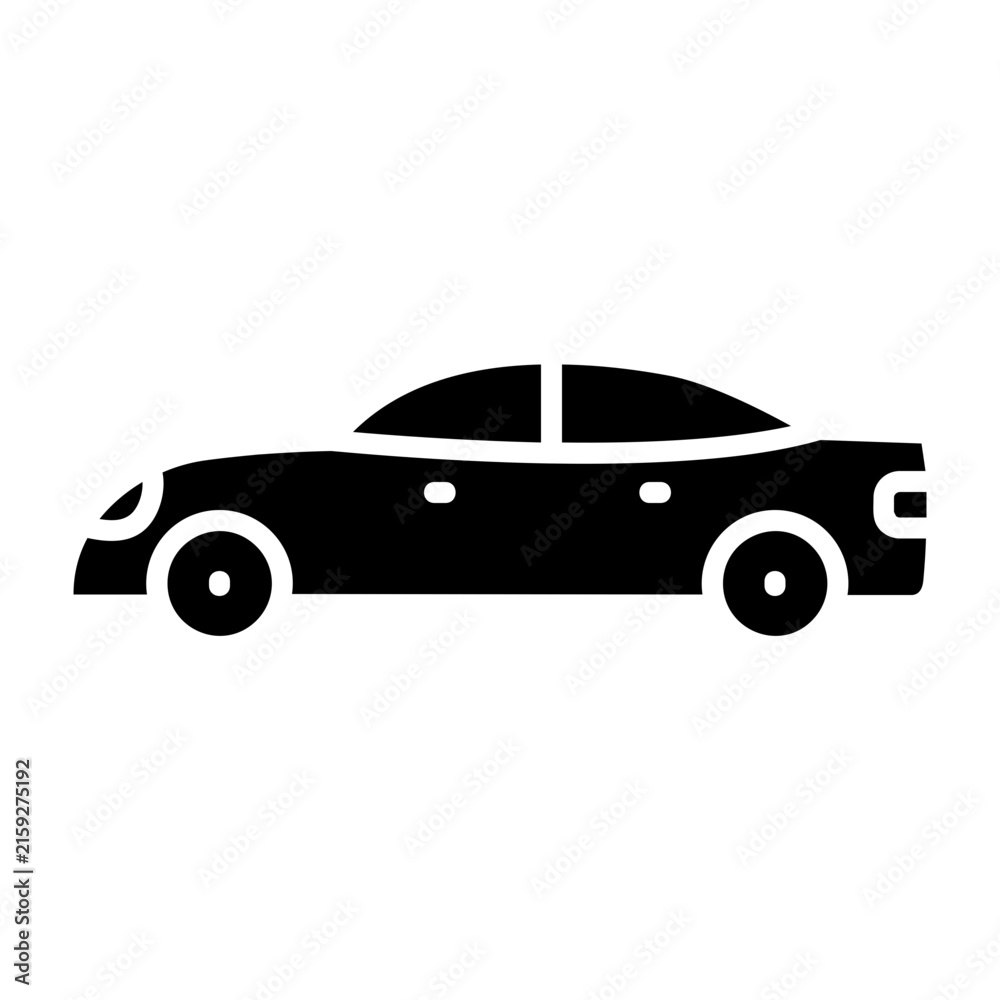 Naklejka premium Sedan Icon