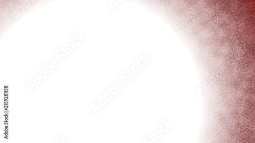 Abstract red textured background with grainy gradient effect and bright light