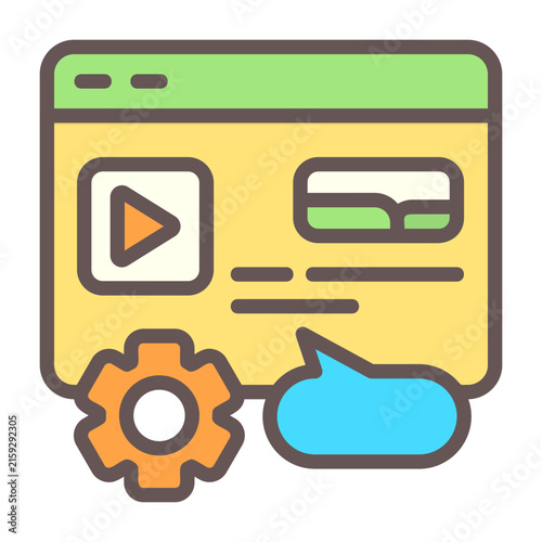 Content Strategy Icon