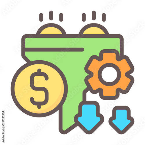 Marketing Funnel Icon