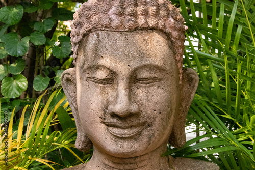 Canvas Print statue de Bouddha dans le palais royal de Phnom Penh