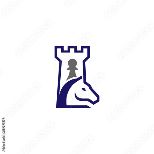 Chess icon vector pictogram pack logo
