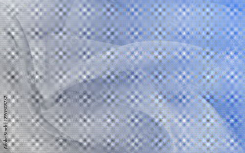 Cuadro en lienzo Abstract blue and grey gradient background with a distinctive dot halftone patte