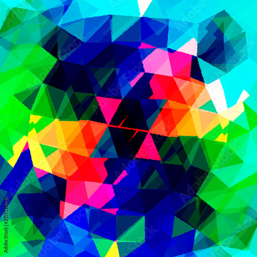Obraz na plátne Set of fun colorful line doodle seamless pattern