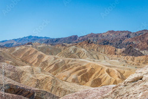 Fotografía Death Valley National Park, Manly Beacon from Zabriskie Point
