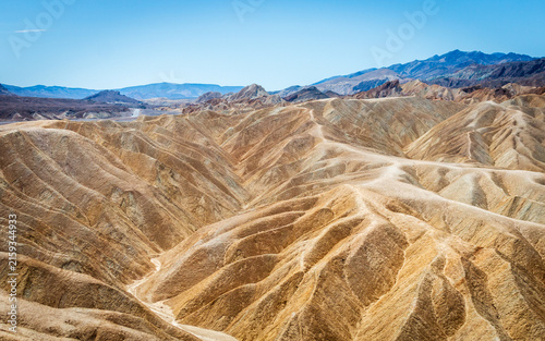 Obraz na płótnie Death Valley National Park, Manly Beacon from Zabriskie Point