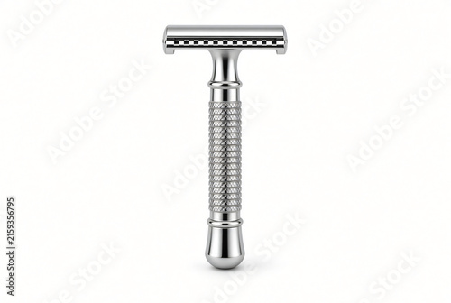 Clean photorealistic studio image of shaving brush and bowl, fully isolated on a pure white background with crisp edges and a subtle natural shadow.