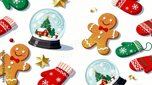 christmas icons set