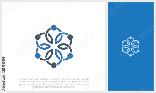 Human resources concept, target market and audience, focus group, public relations, vector icon - Vector	
