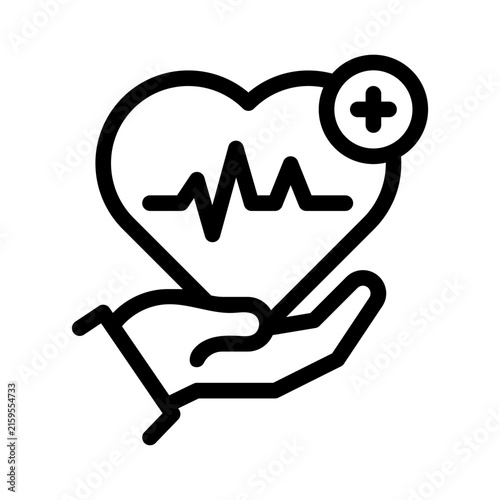 Healthcare line icon