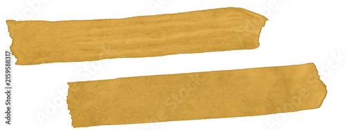 Yellow Tape Bar Banner Stroke Collection