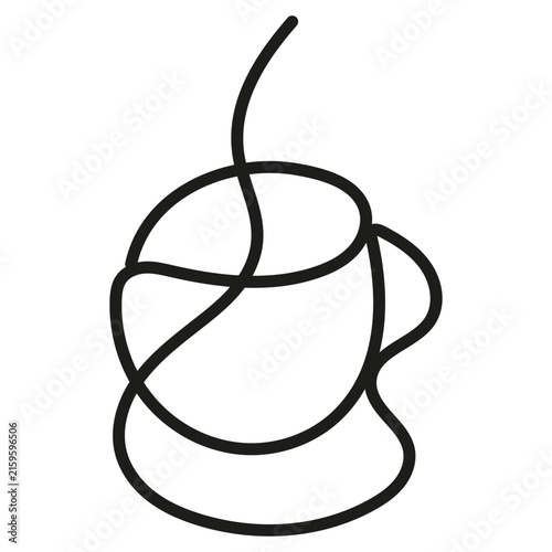 Coffee Cup Drawing Logo
