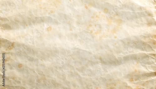 Vintage Aged Parchment Paper Texture Background