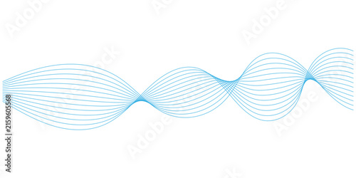 Business lines waves technology background