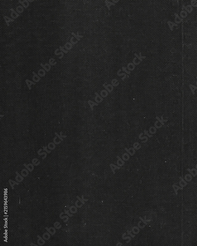 Quadro su tela Photocopier scanner texture with smudged noise and grunge effect, black and white retro film overlay for old photo editing, posters, print effects and creative design