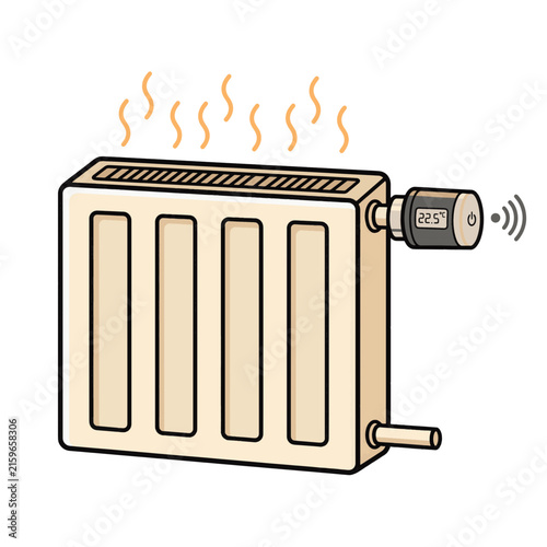 Smart Radiator Temperature Control Valve