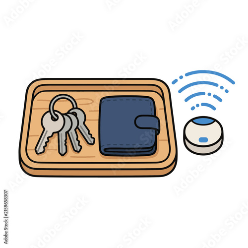 Smart Entryway Key Reminder Device
