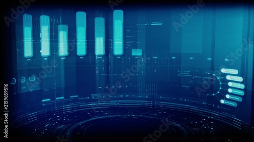 Futuristic global financial data visualization, world map and digital globe with candlestick chart, stock trading analytics, forex market dashboard, fintech infographic, big data interface