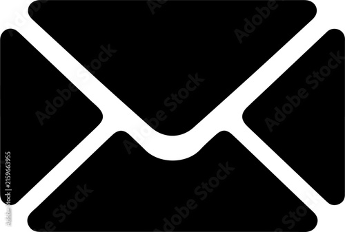 Фотография Email envelope message correspondence icon vector design