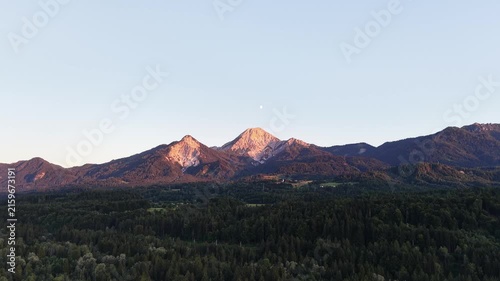 Mittagskogel Mountain in Carinthia, Austria