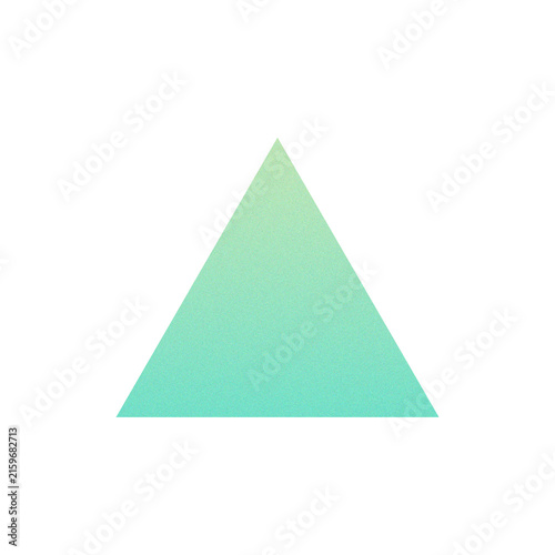 Minimalist Abstract Geometric Triangle Shape with Grainy Gradient Textures for Modern Graphic Design
