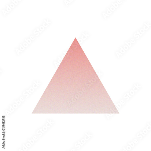 Minimalist Abstract Geometric Triangle Shape with Grainy Gradient Textures for Modern Graphic Design
