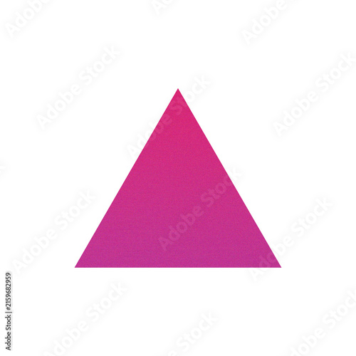 Minimalist Abstract Geometric Triangle Shape with Grainy Gradient Textures for Modern Graphic Design
