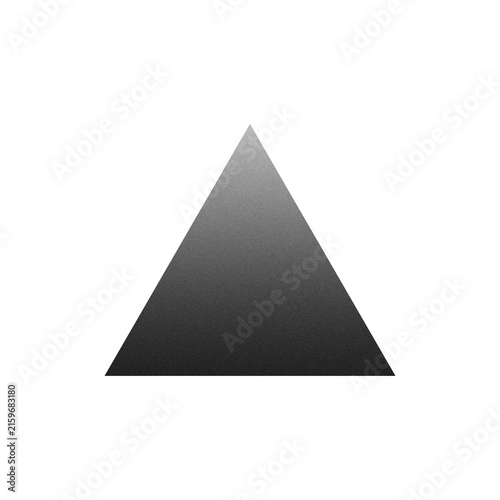 Minimalist Abstract Geometric Triangle Shape with Grainy Gradient Textures for Modern Graphic Design
