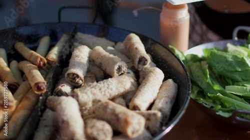 Street food at gastronomic festivals in Israel featuring local cuisine and regional products.  a local festival in Haifa. Close-up of street food.